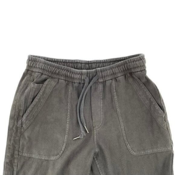 Athleta Lightweight Elastic Waist Jogger Pants Pockets Olive Green size 4 - Picture 2 of 7